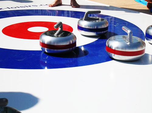 jeu du curling rouen