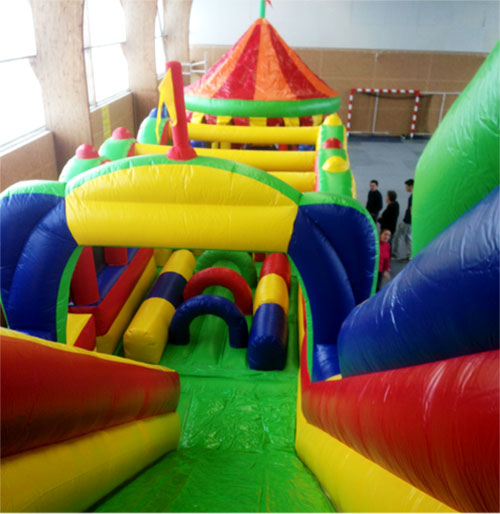 aire de jeu gonfable rennes